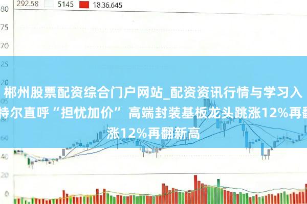 郴州股票配资综合门户网站_配资资讯行情与学习入口 英特尔直呼“担忧加价” 高端封装基板龙头跳涨12%再翻新高