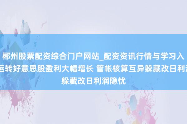 郴州股票配资综合门户网站_配资资讯行情与学习入口 AI运转好意思股盈利大幅增长 管帐核算互异躲藏改日利润隐忧