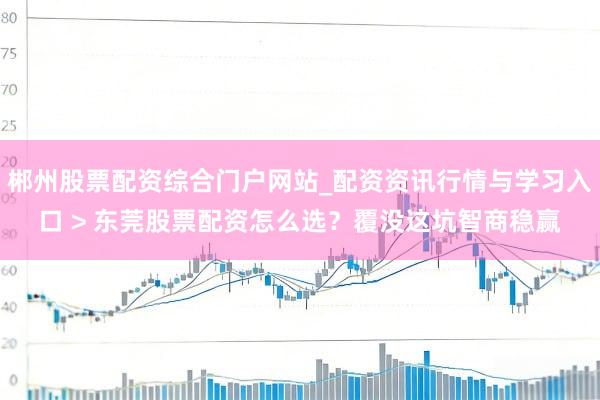 郴州股票配资综合门户网站_配资资讯行情与学习入口 > 东莞股票配资怎么选？覆没这坑智商稳赢